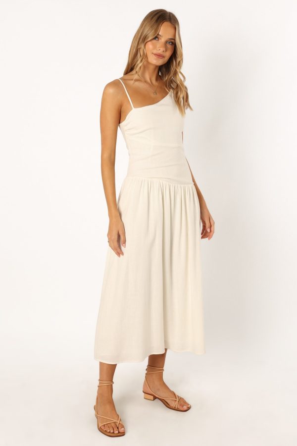 Shiloh Midi Dress - White