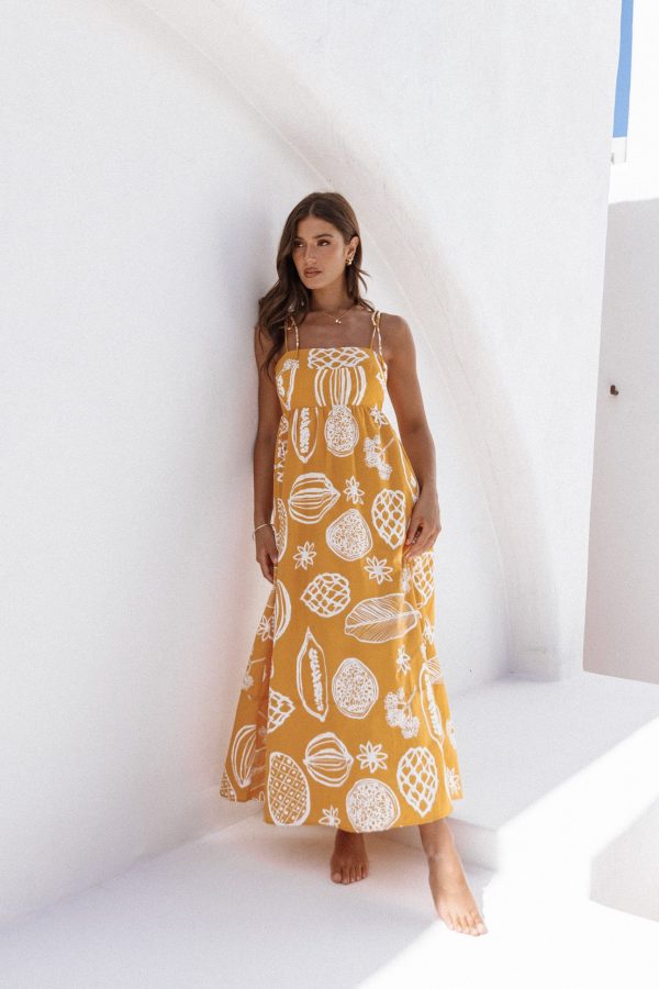 Sloane Maxi Dress - Yellow